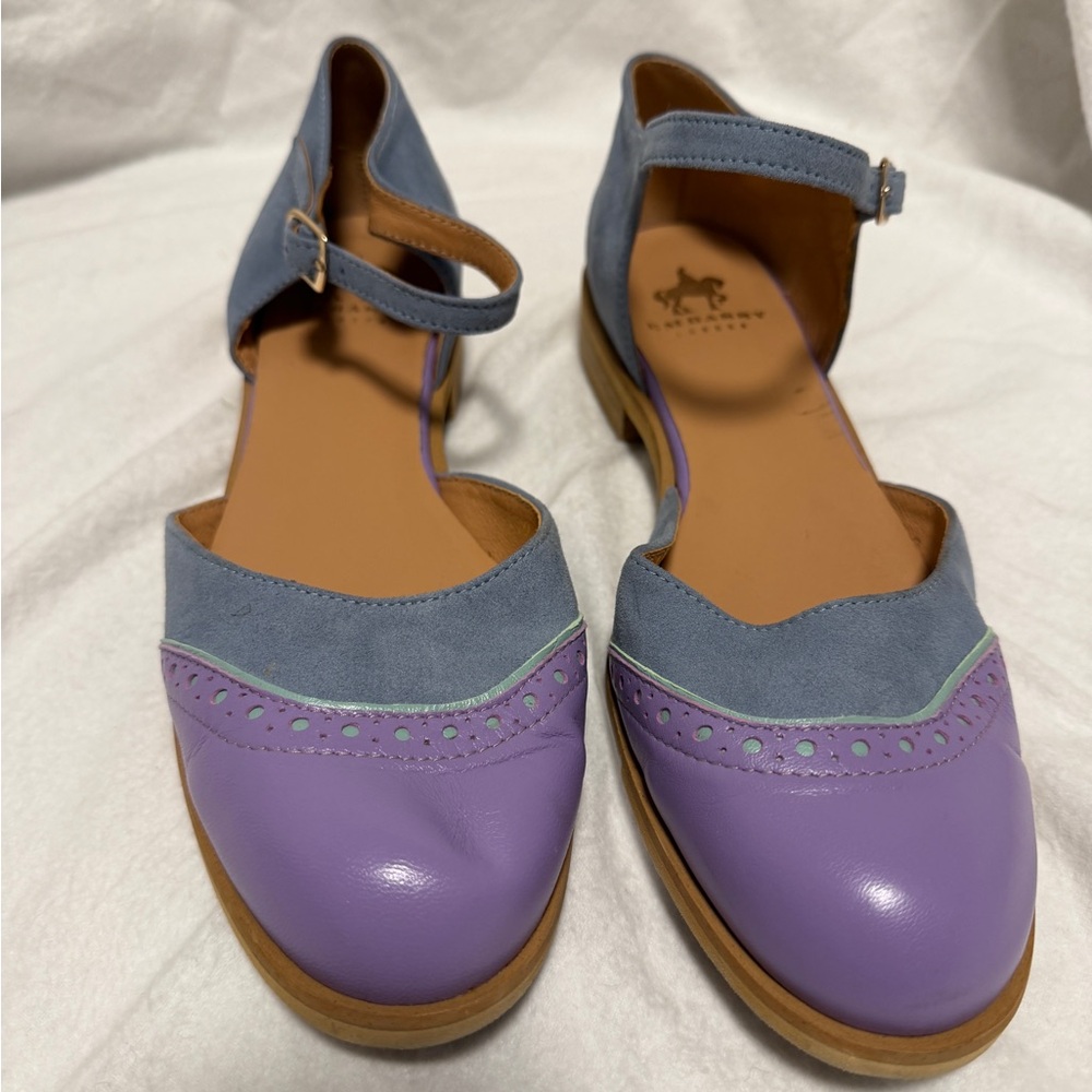 Embassy London Gigot shoes women’s 9 purple and blue
